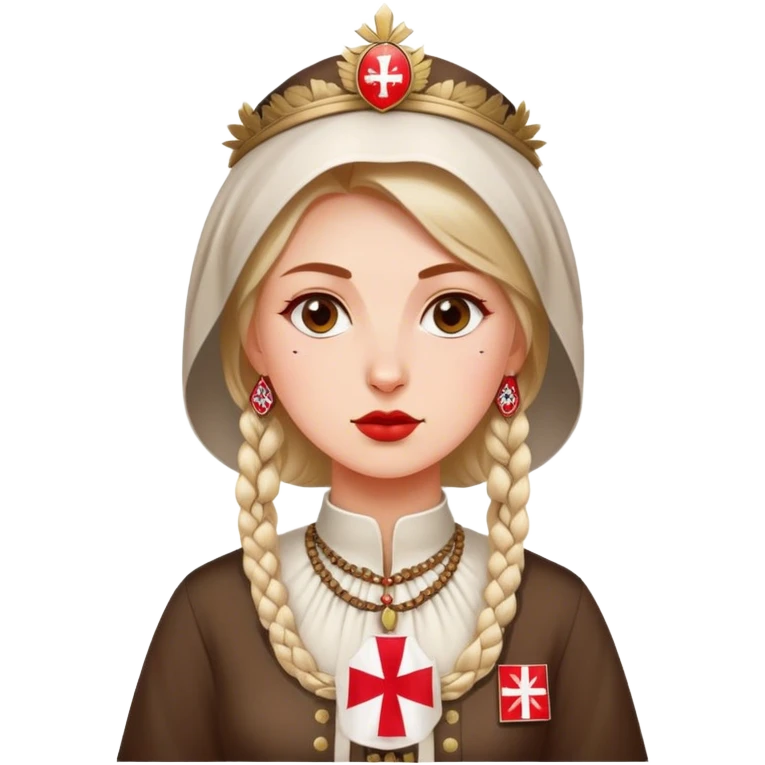 polish patriot woman nationalist emoji
