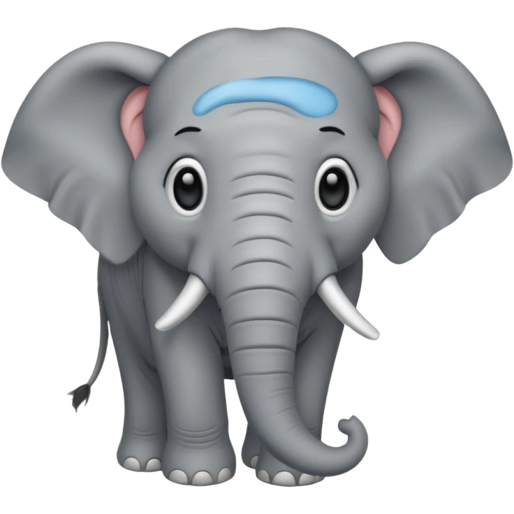 sad elephant emoji
