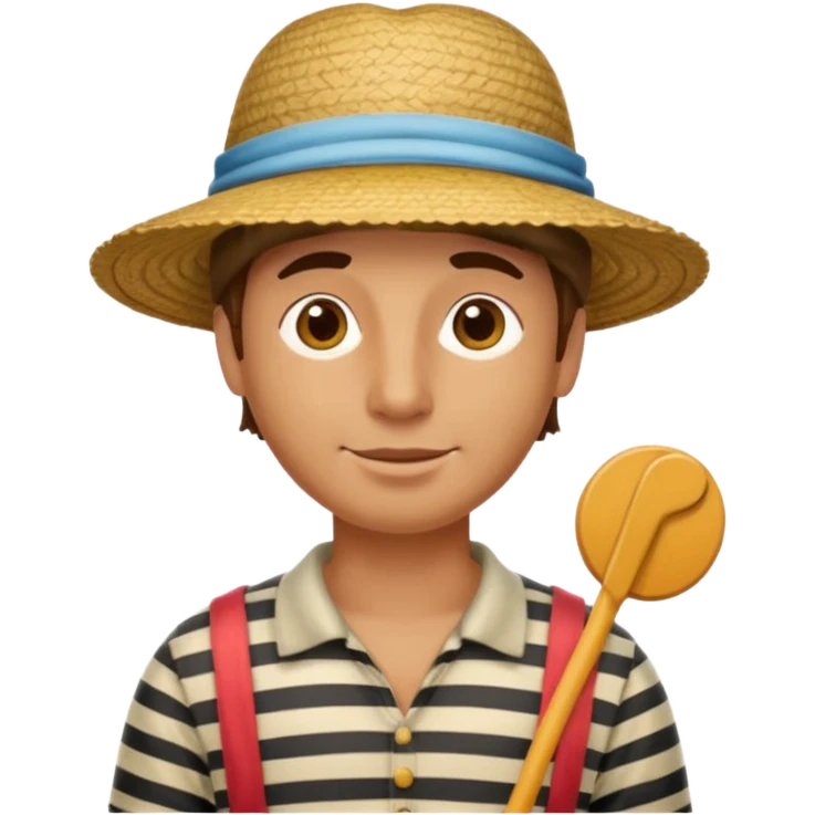 venice gondolier emoji