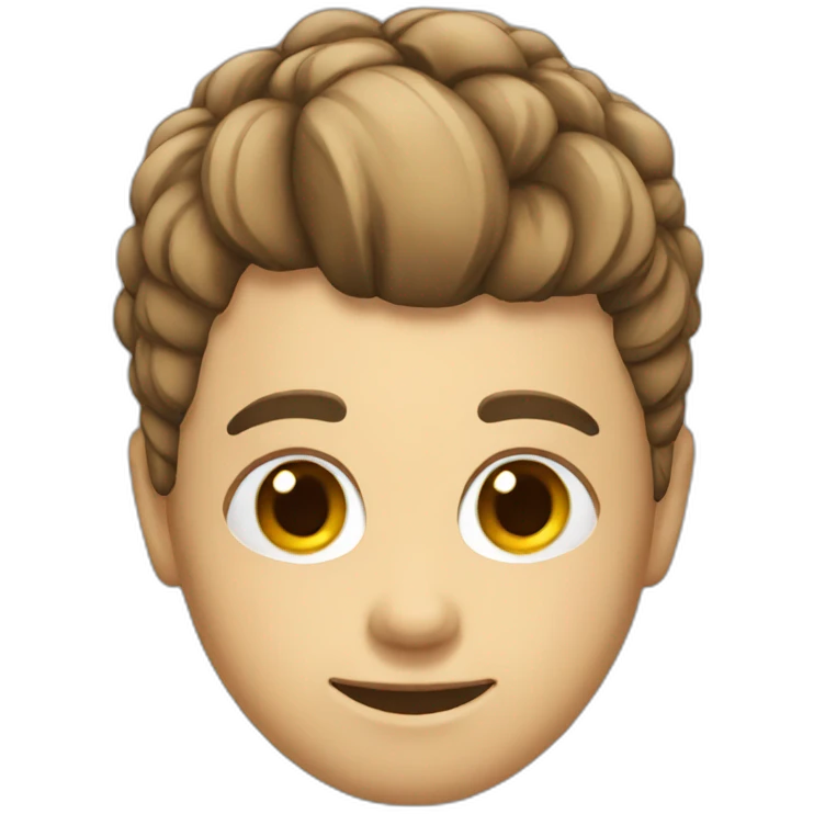 ok text on head emoji