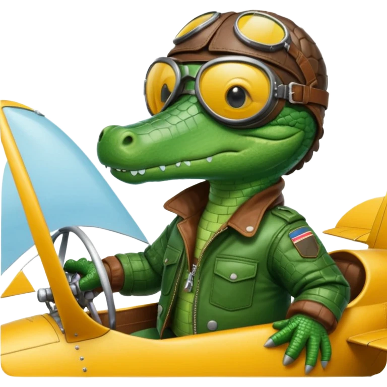 🐊✈️ emoji