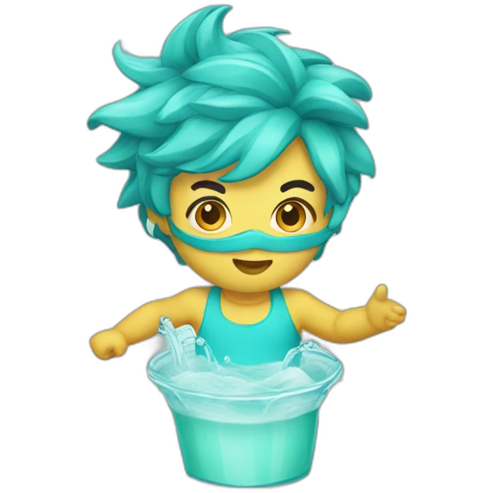 aqua panna emoji