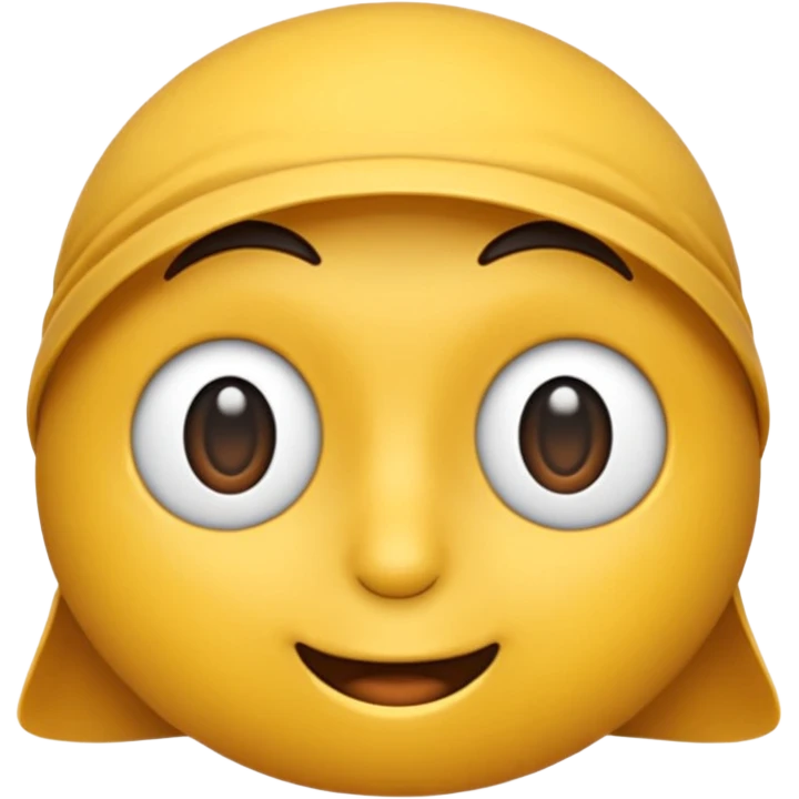 Головной убор синяя джинсовая панамка со шнурком emoji