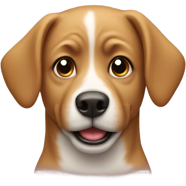 funny dog emoji