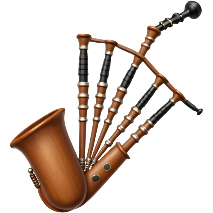 Scottish bagpipes emoji