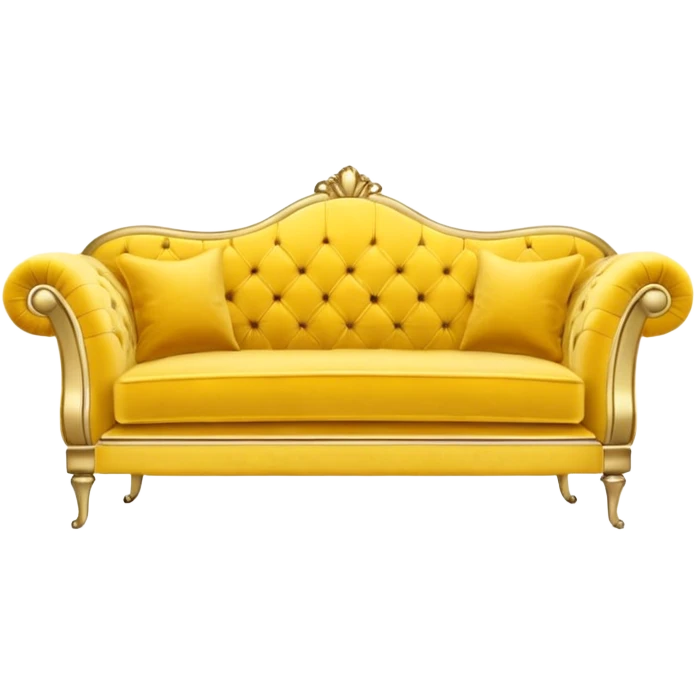 yellow sofa
 emoji