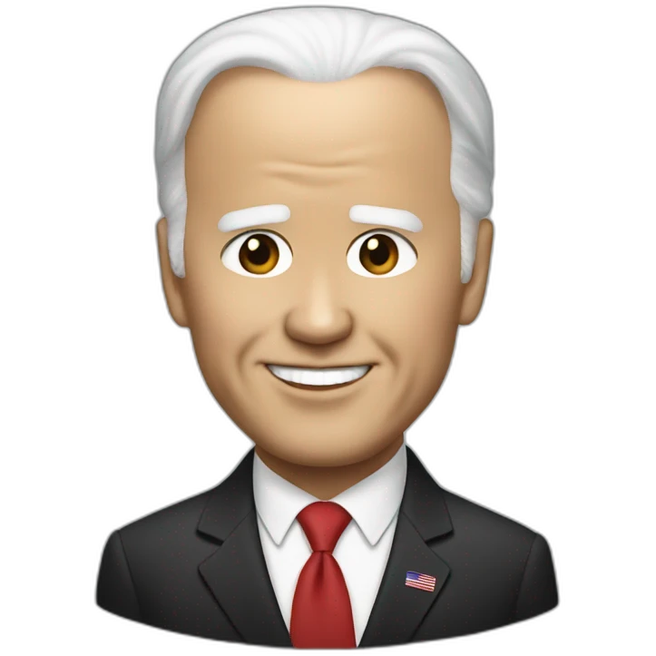 joe biden with kim jung un hair emoji