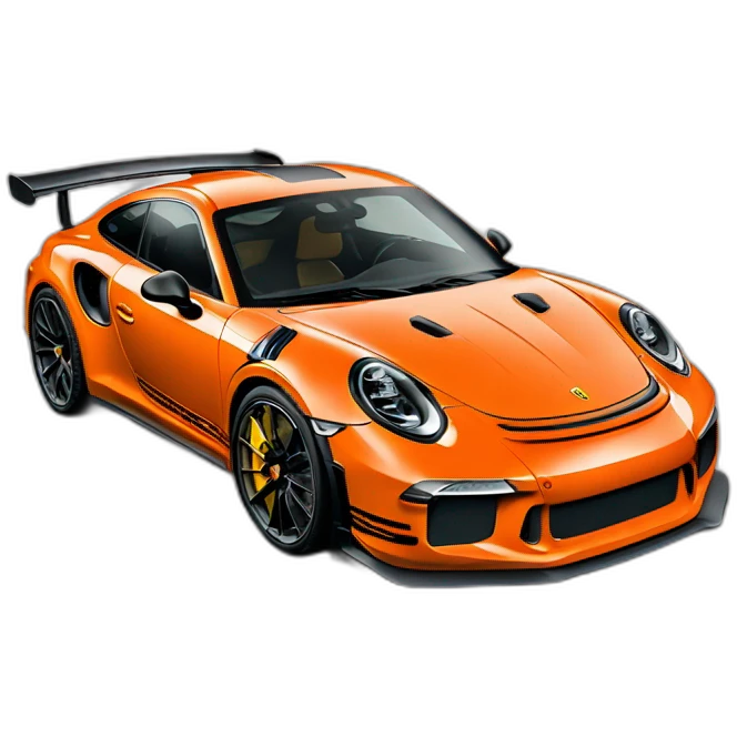 porcshe 911 GT3 RS emoji