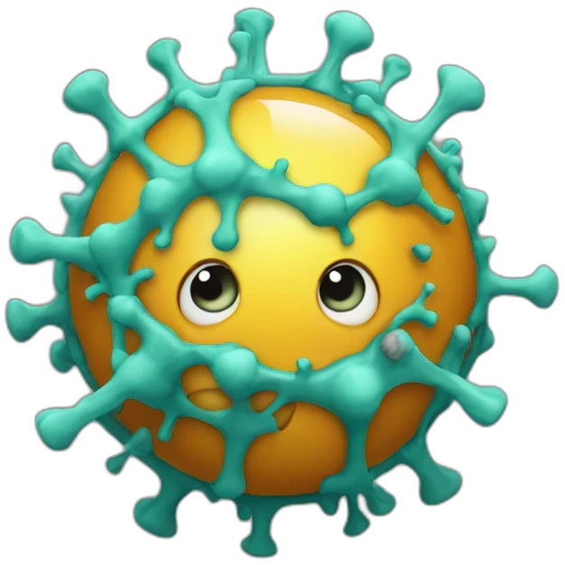 Corona virus emoji