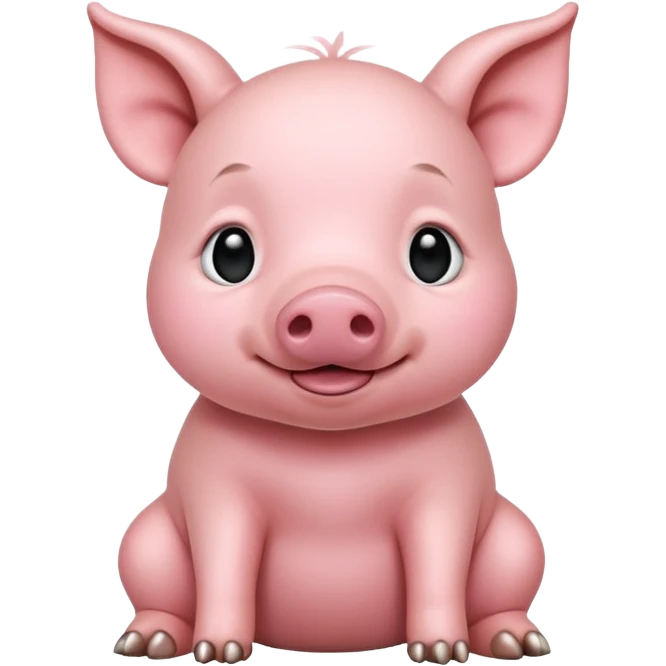 a potbelly piglet emoji
