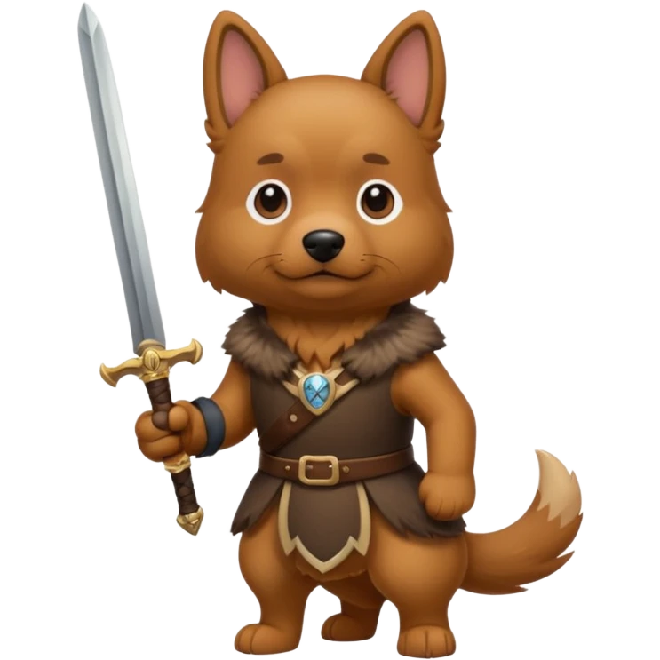 собака з мечем emoji