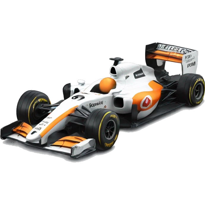 A F1 McLaren car  emoji