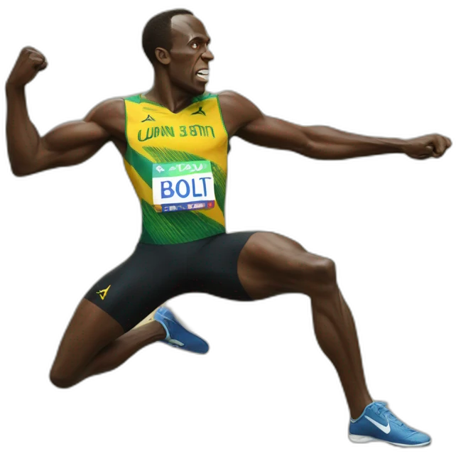 Usain Bolt emoji
