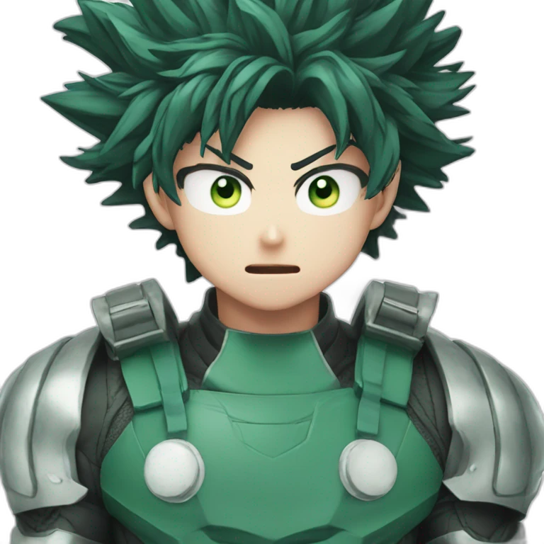 Izuku midoriya smash emoji