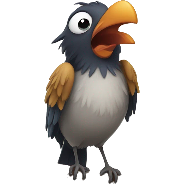 calling bird emoji