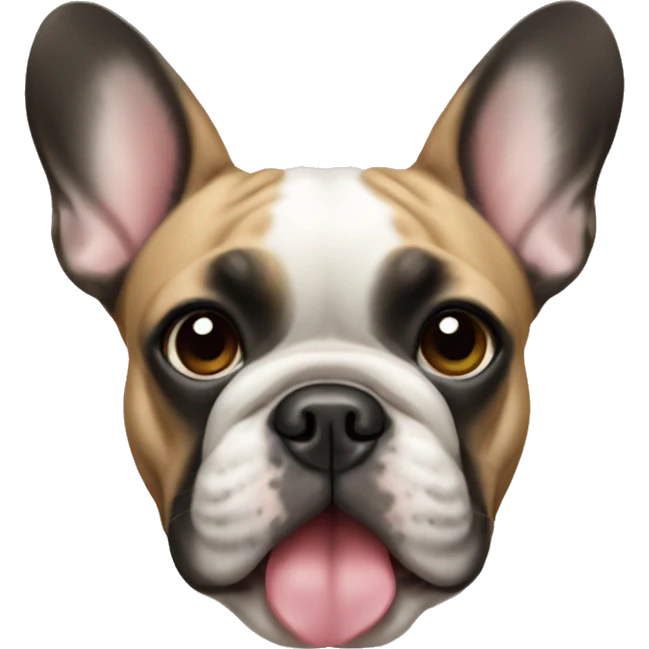French bulldog emoji