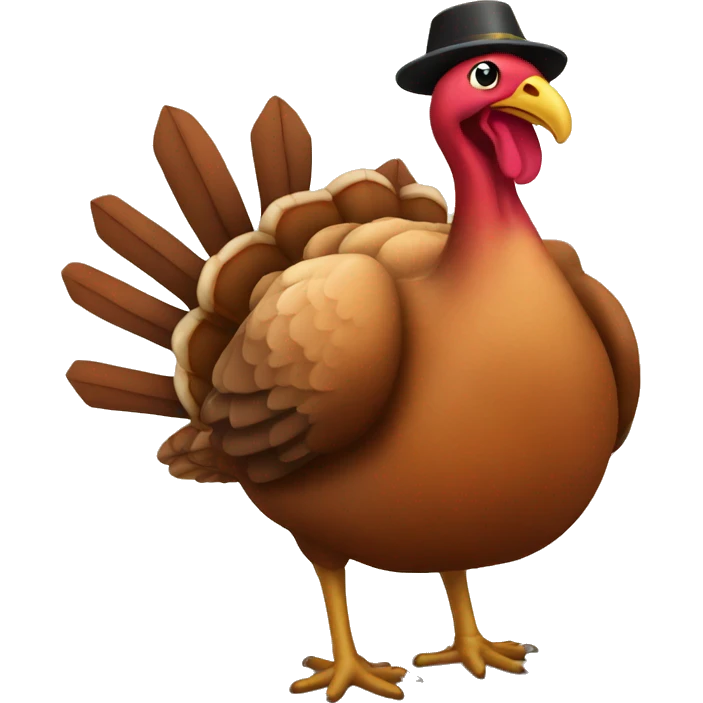 Festive turkey  emoji