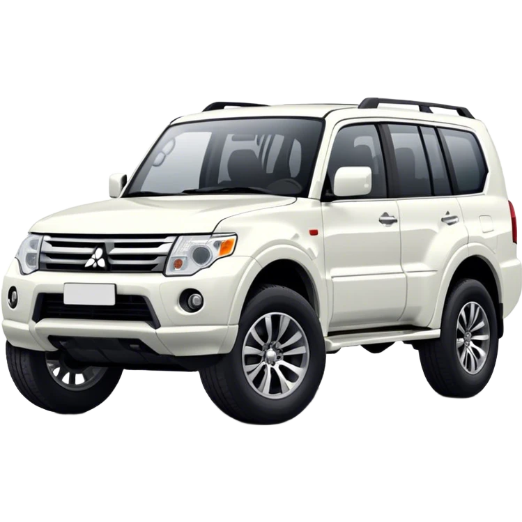 Mitsubishi Pajero - Mitsubishi (Model Year: 2021) (Iconic colour: White) emoji