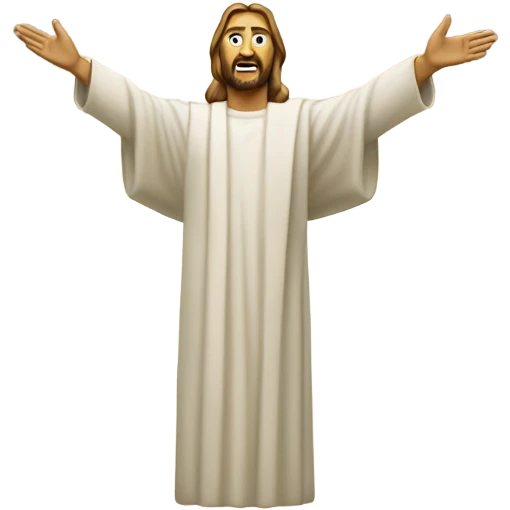 Touchdown Jesus emoji