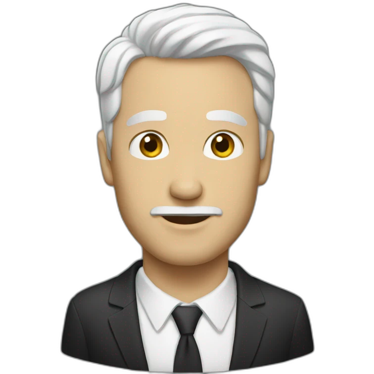White man emoji