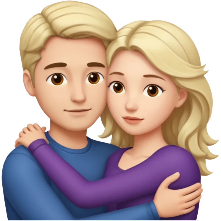 Naked man and woman having sex emoji