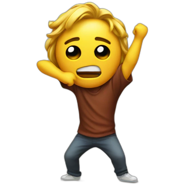 Emoji dab emoji