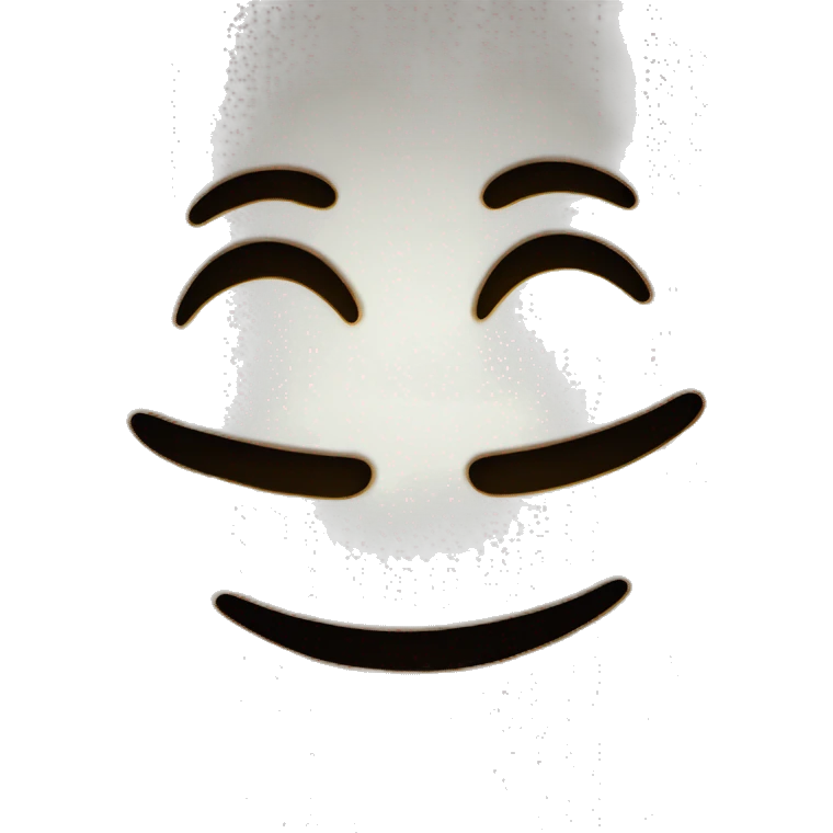 two smiling face emojis, they are next to each other but one is slightly behind the other one and in the shadows emoji