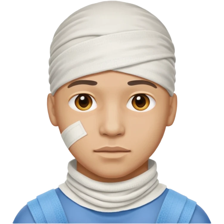 Mann mit Verband emoji
