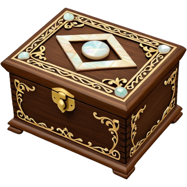 Шкатулка музыкальная маленькая  emoji