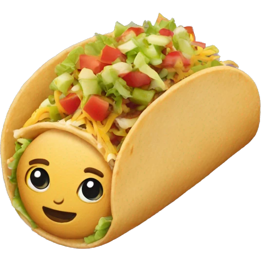 expanding taco emoji