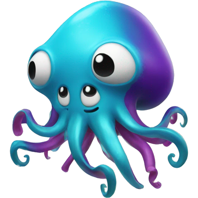 Splatoon squid emoji