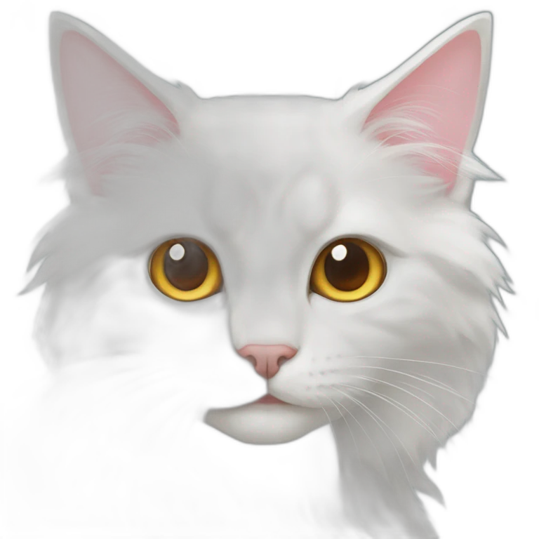 Turkish Angora Cat emoji