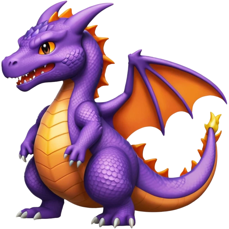 purple charizard emoji