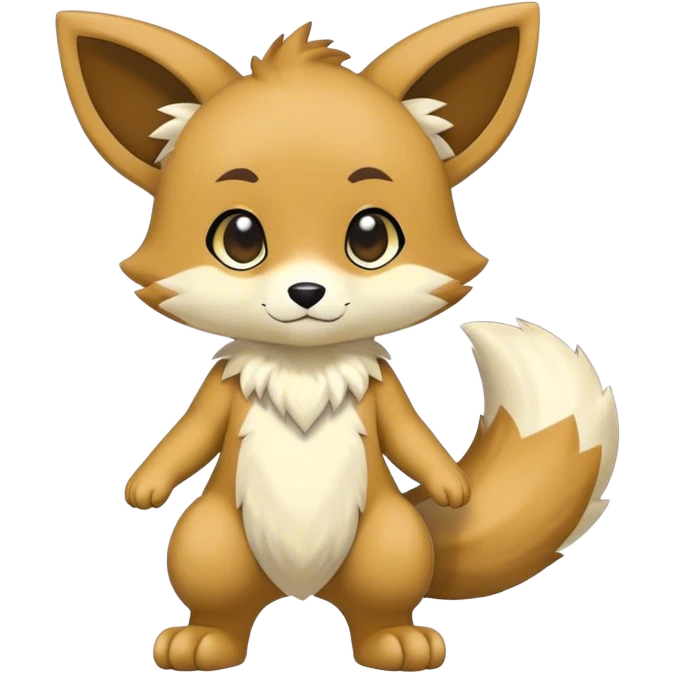 Shiny Chibi Anthro FurSona Fakemon Full Body emoji