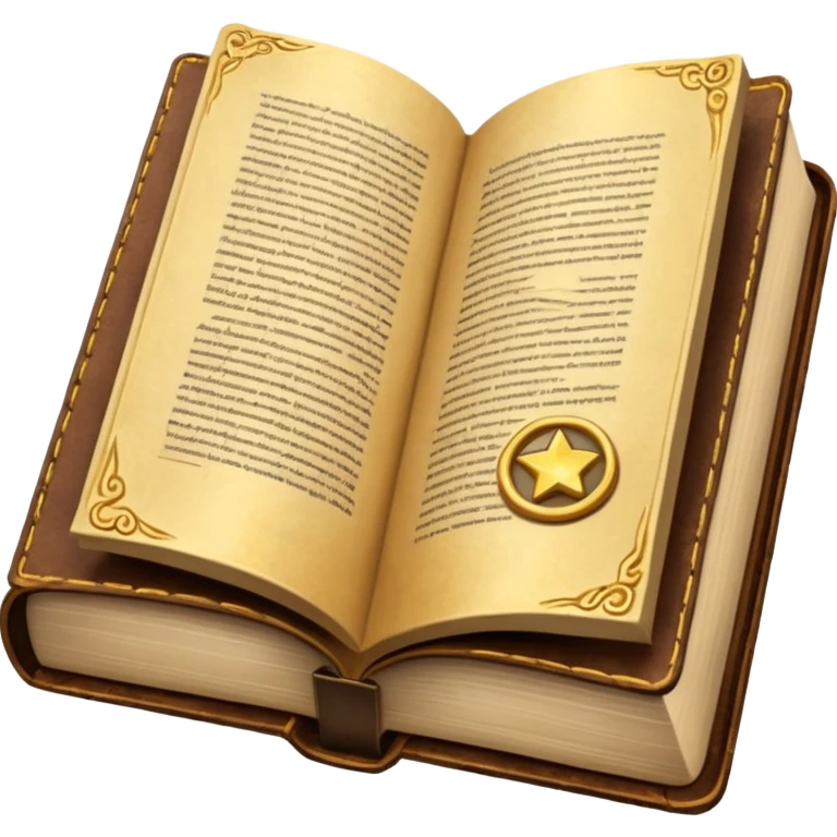magic open book emoji