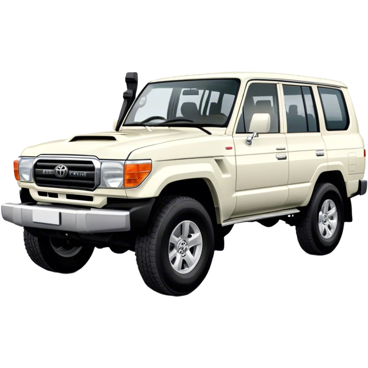 Toyota Land Cruiser - Toyota (Model Year: 2021) (Iconic colour: White) emoji