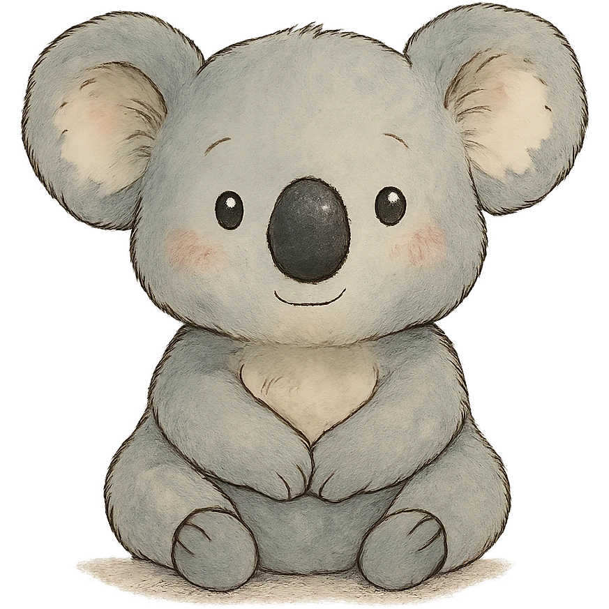 cute koala emoji
