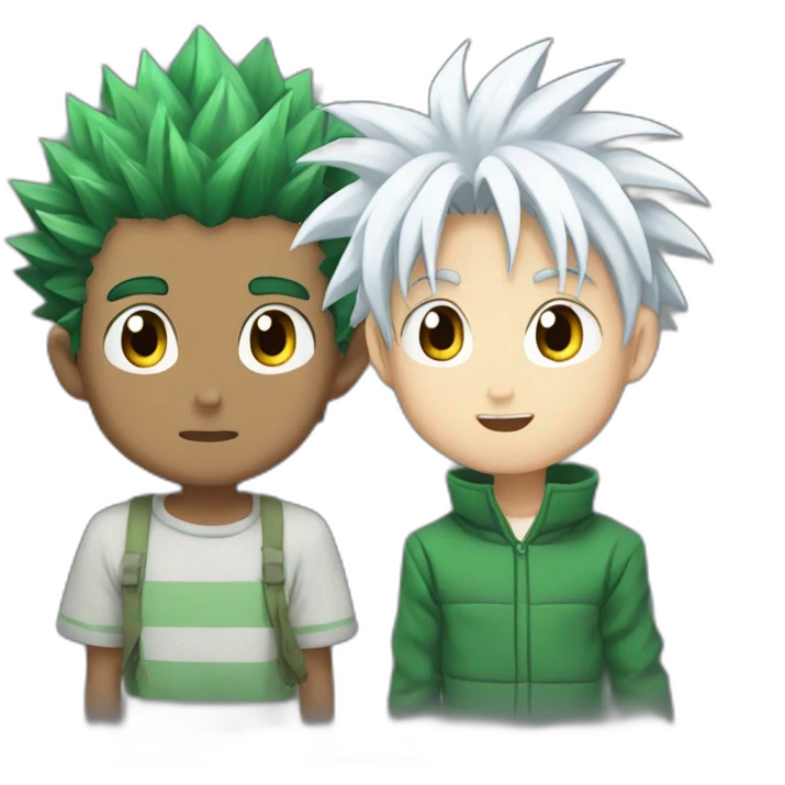 Gon and Killua emoji