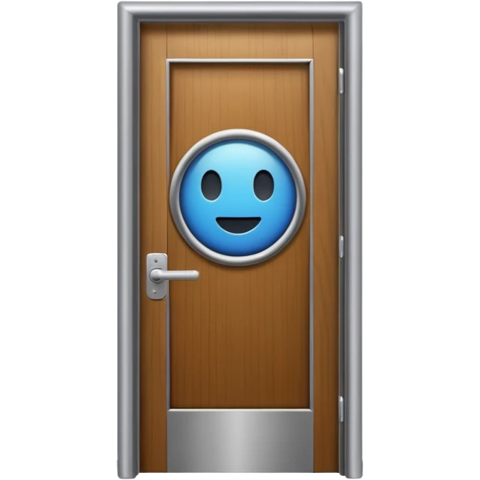 hotel room door modern emoji