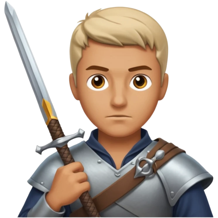 man doing sheathing emoji