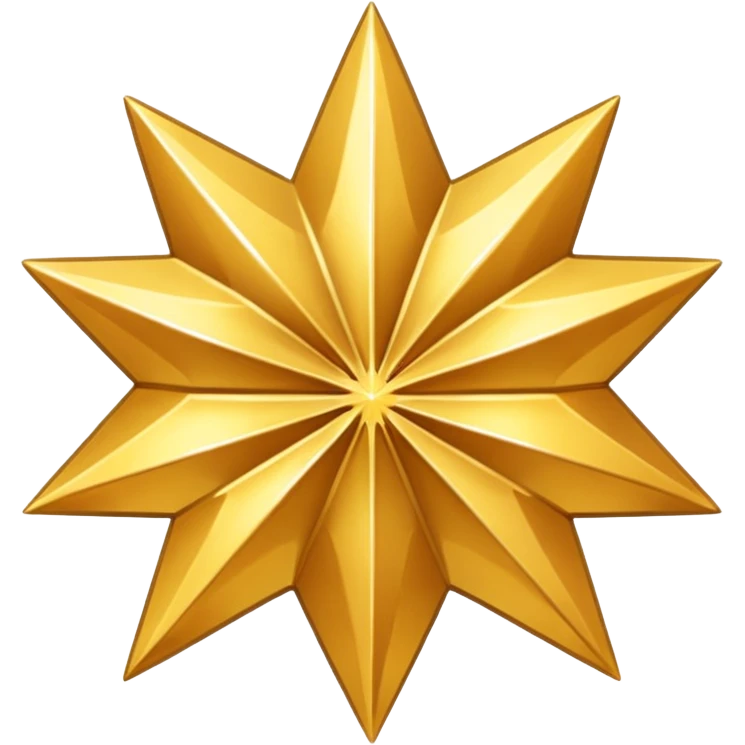 6 point star emoji