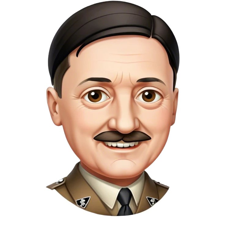 Adolf Hitler cute emoji