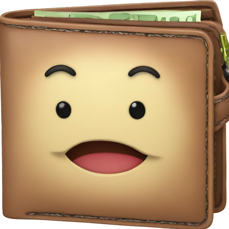 happy fat  money wallet emoji