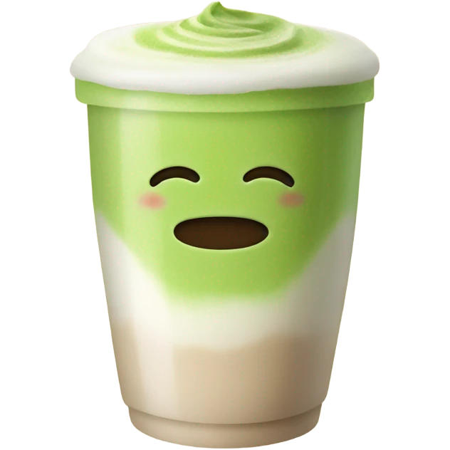 Matcha latte emoji