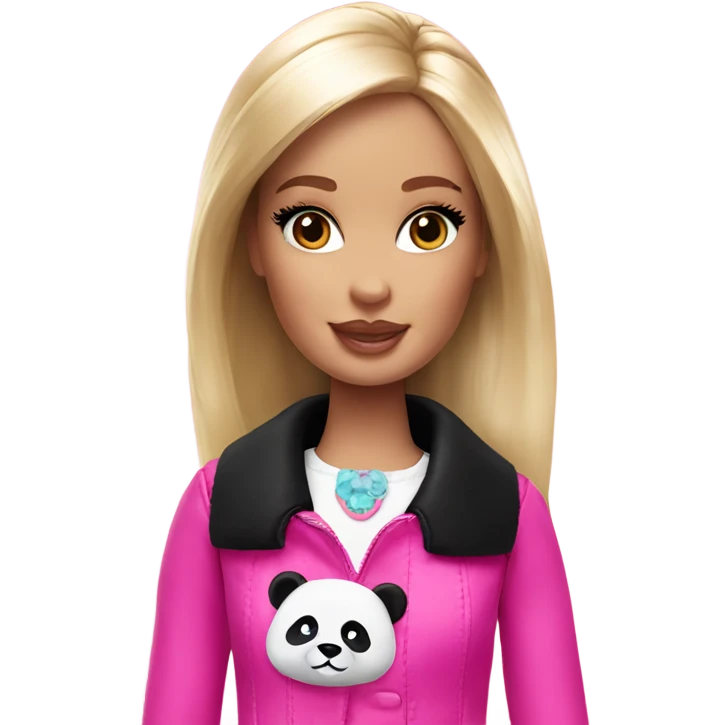 Barbie panda emoji