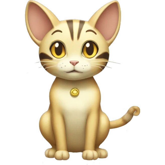 Meowth Full Body emoji
