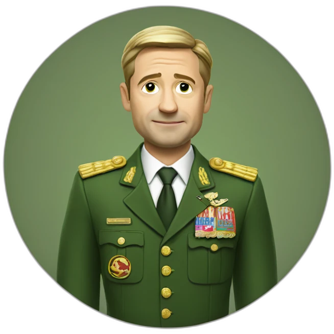 zelenskiy president with uzi emoji