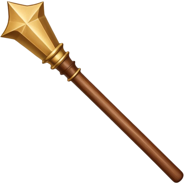 A wand that says supercalifragilisticexpialidocious emoji