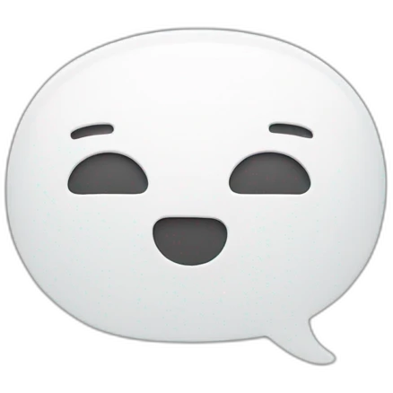 speech bubble emoji
