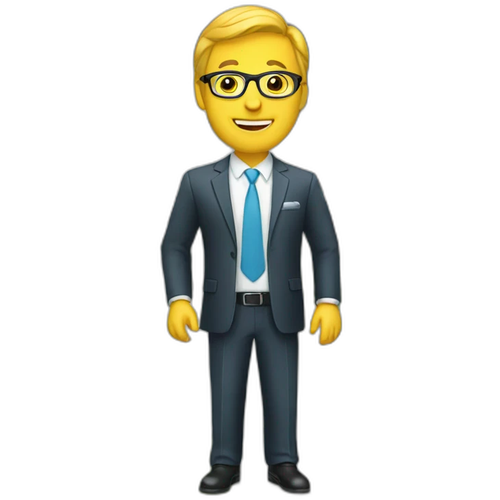 Real estate agent emoji